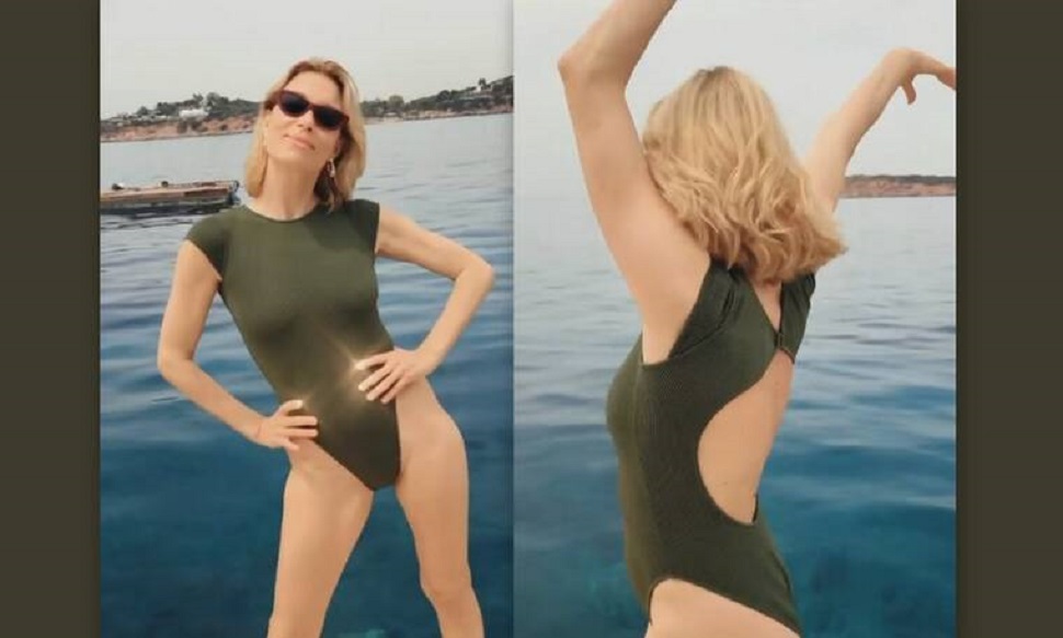 Βίκυ Καγιά: Χορεύει με το μαγιό της δίπλα στη θάλασσα και το βίντεο γίνεται viral! (vid)