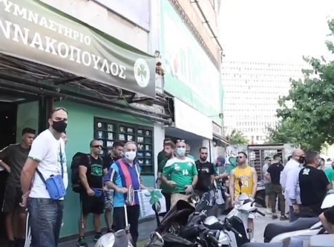 Παναθηναϊκός: Γιορτή στη Λεωφόρο για τον τίτλο (vids)