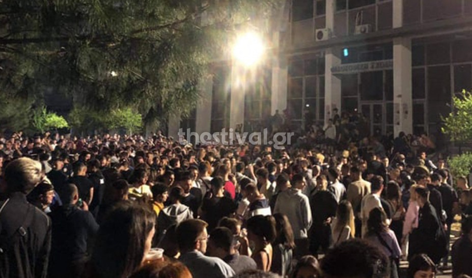 Θεσσαλονίκη: Δεν έχουν τέλος τα κορονοπάρτι στο ΑΠΘ – Ξεσάλωμα μέχρι πρωίας