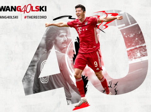 Γράφει ιστορία ο Λεβαντόφσκι: Ισοφάρισε το ρεκόρ του Μίλερ και τον τίμησε με μπλουζάκι (pic & vid)