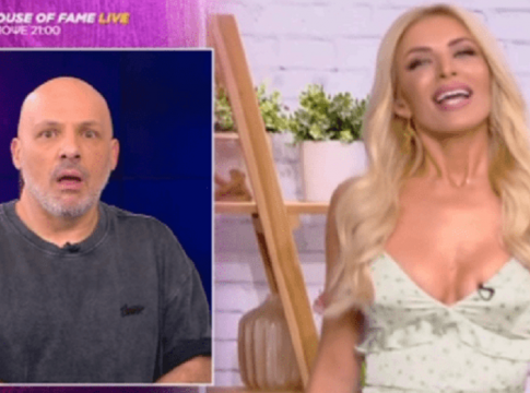 Νίκος Μουτσινάς: Η Κατερίνα Καινούργιου τον άφησε με το στόμα ανοιχτό – «Είναι ολόγυμνη» (vid)