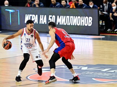 ΤΣΣΚΑ Μόσχας – Αναντολού Εφές 86-89