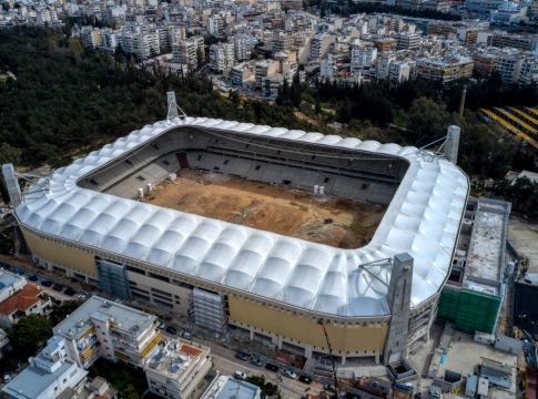 ΑΕΚ: Έτοιμη η μία κεντρική είσοδος της «Αγιά Σοφιάς» (pics)