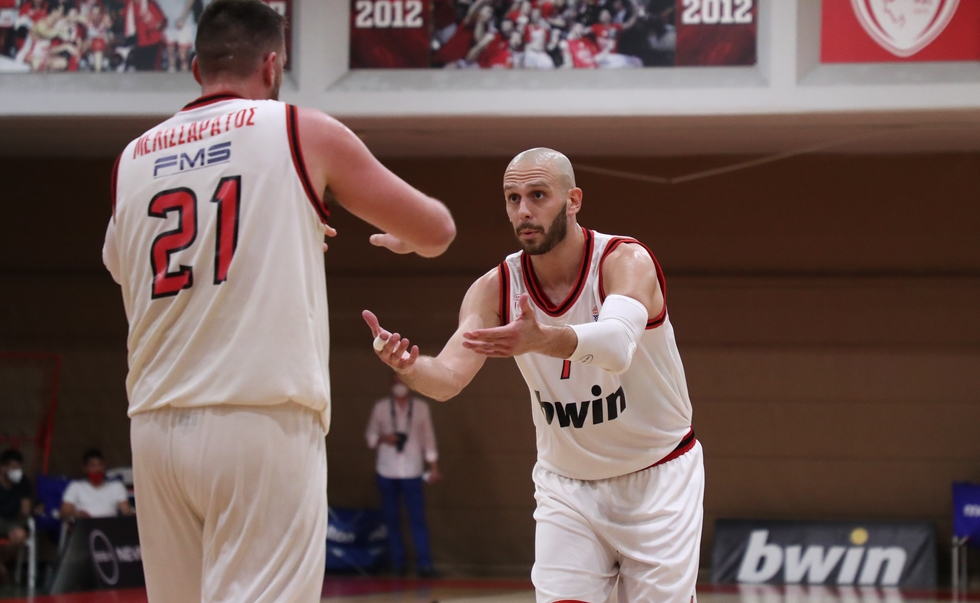 Ανέβηκε πρώτος ο Ολυμπιακός Β’, 78-58 τον Αμύντα