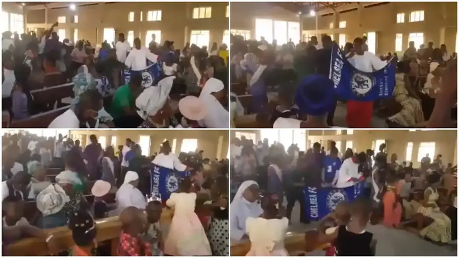 Στην Νιγηρία πανηγύρισαν το CL της Τσέλσι σε… εκκλησία (vid)