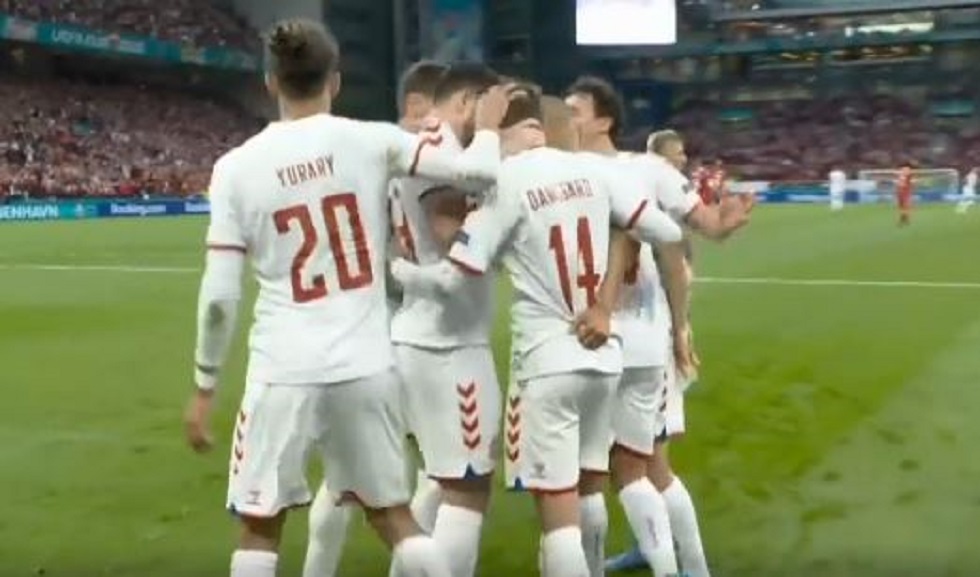 Ρωσία-Δανία: 0-1 με γκολάρα του Ντάμσγκααρντ (vid)