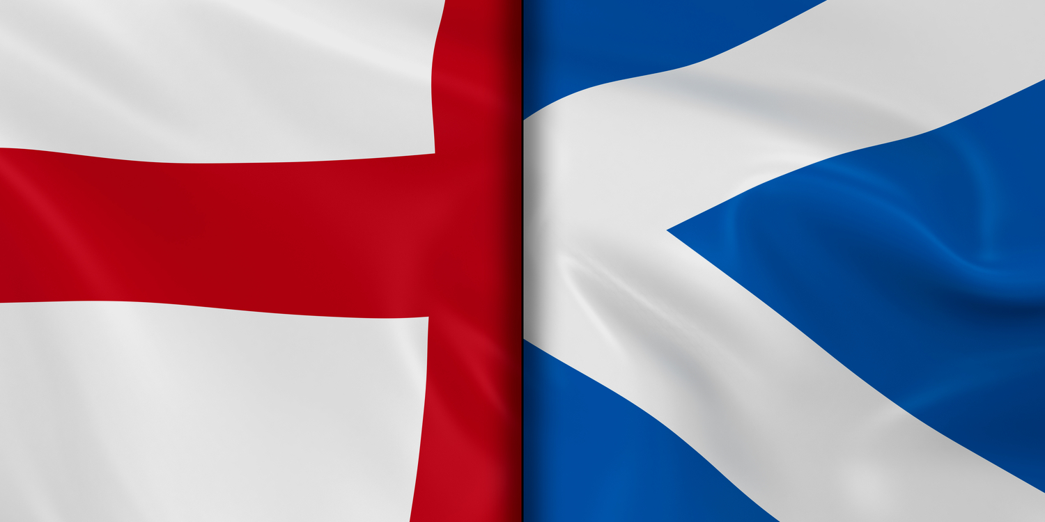 Οι ενδεκάδες στο Αγγλία-Σκωτία