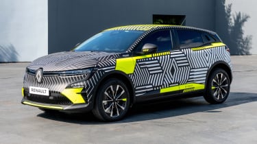 Tο ηλεκτρικό Renault Megane E-Tech σε γκρο πλαν