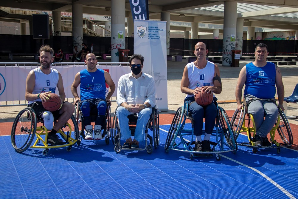 Στο EcoFest 2021 η ομάδα μπάσκετ με αμαξίδιο της ΑΕΚ
