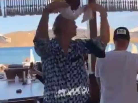 Χάαλαντ και Μαχρέζ… παρτάρουν στη Μύκονο (vid)