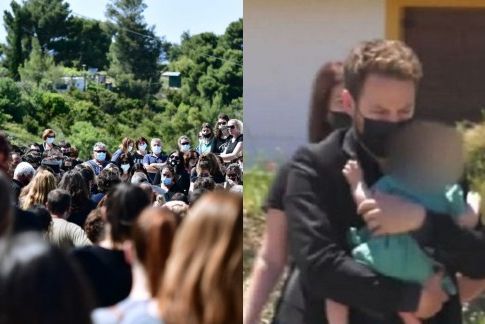 Η εικόνα από την κηδεία της Καρολάιν που συγκλόνισε το Πρωινό – «Είναι ανατριχιαστική» (vid)