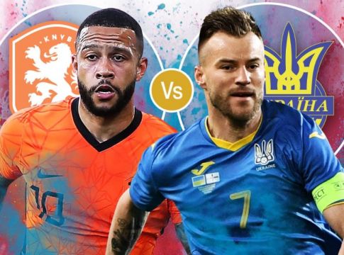 LIVE: Ολλανδία – Ουκρανία 3-2 (Τελικό)