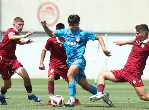 Αυλαία με νίκη για την Κ19 του Ολυμπιακού