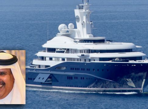 Ο Σεΐχης του Κατάρ στη Σκιάθο – Δέος με το περίδημο «Al Mirgab» (Pics, Vids)
