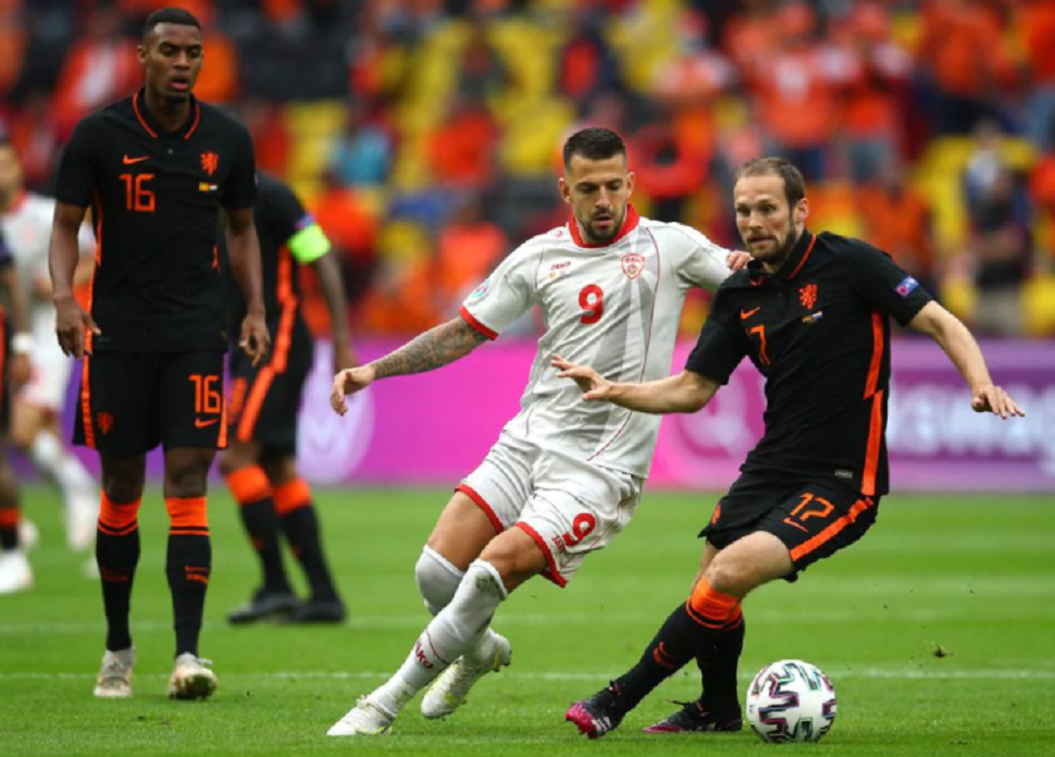 LIVE: Βόρεια Μακεδονία – Ολλανδία 0-3 (Τελικό)