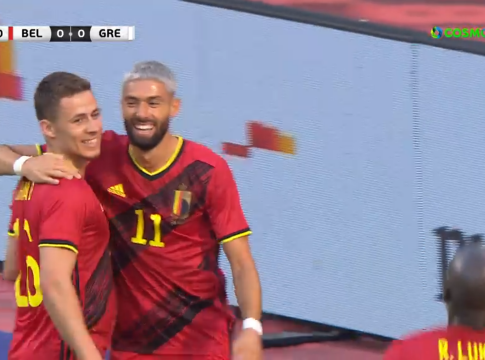 Άνοιξε το σκορ με τον Αζάρ το Βέλγιο (vid)