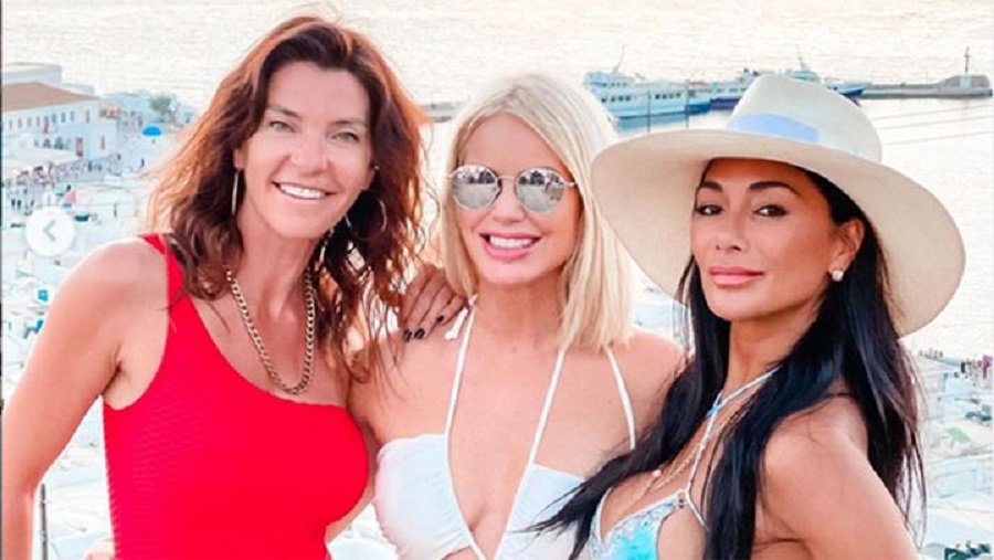 Μαρίνα Βερνίκου: Ο ξέφρενος χορός με τη Nicole Scherzinger στη Μύκονο