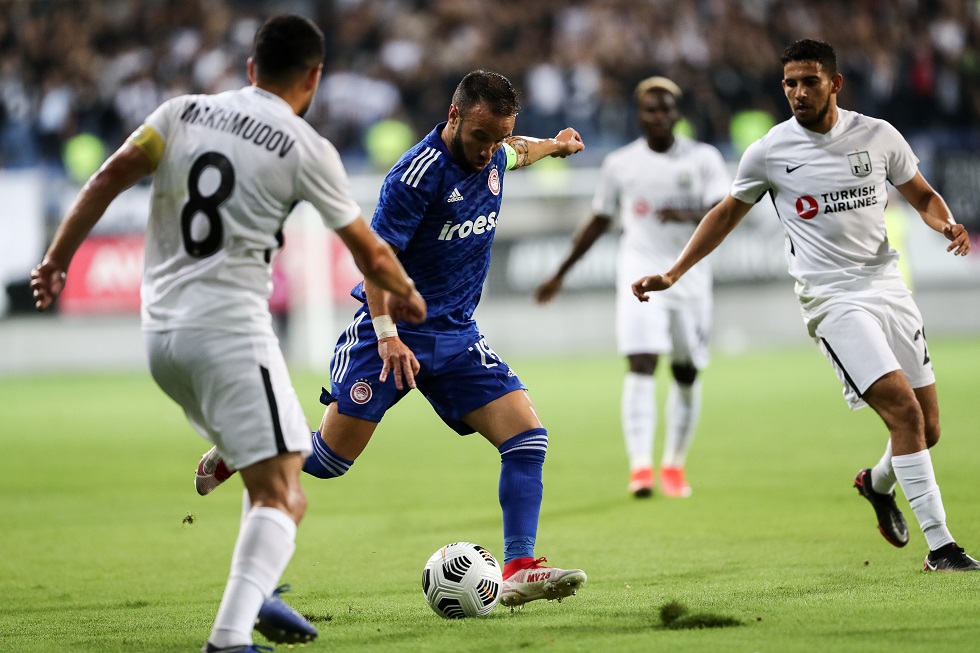 LIVE: Νέφτσι Μπακού – Ολυμπιακός 0-1 (Τελικό)