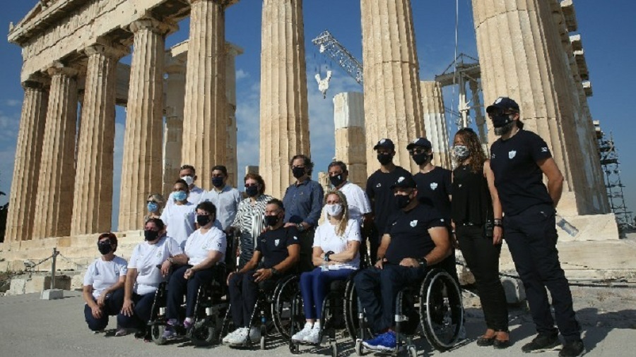 Στην Ακρόπολη η Παραολυμπιακή Ομάδα