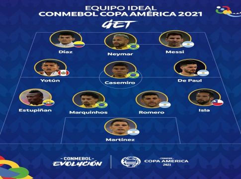 Copa America 2021: Οι έντεκα κορυφαίοι της διοργάνωσης