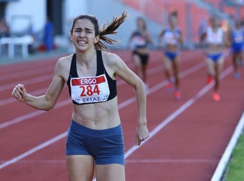 Ευρωπαϊκό Κ20: Τέταρτη και με πανελλήνιο ρεκόρ η Δεληγιάννη στα 800 μ.