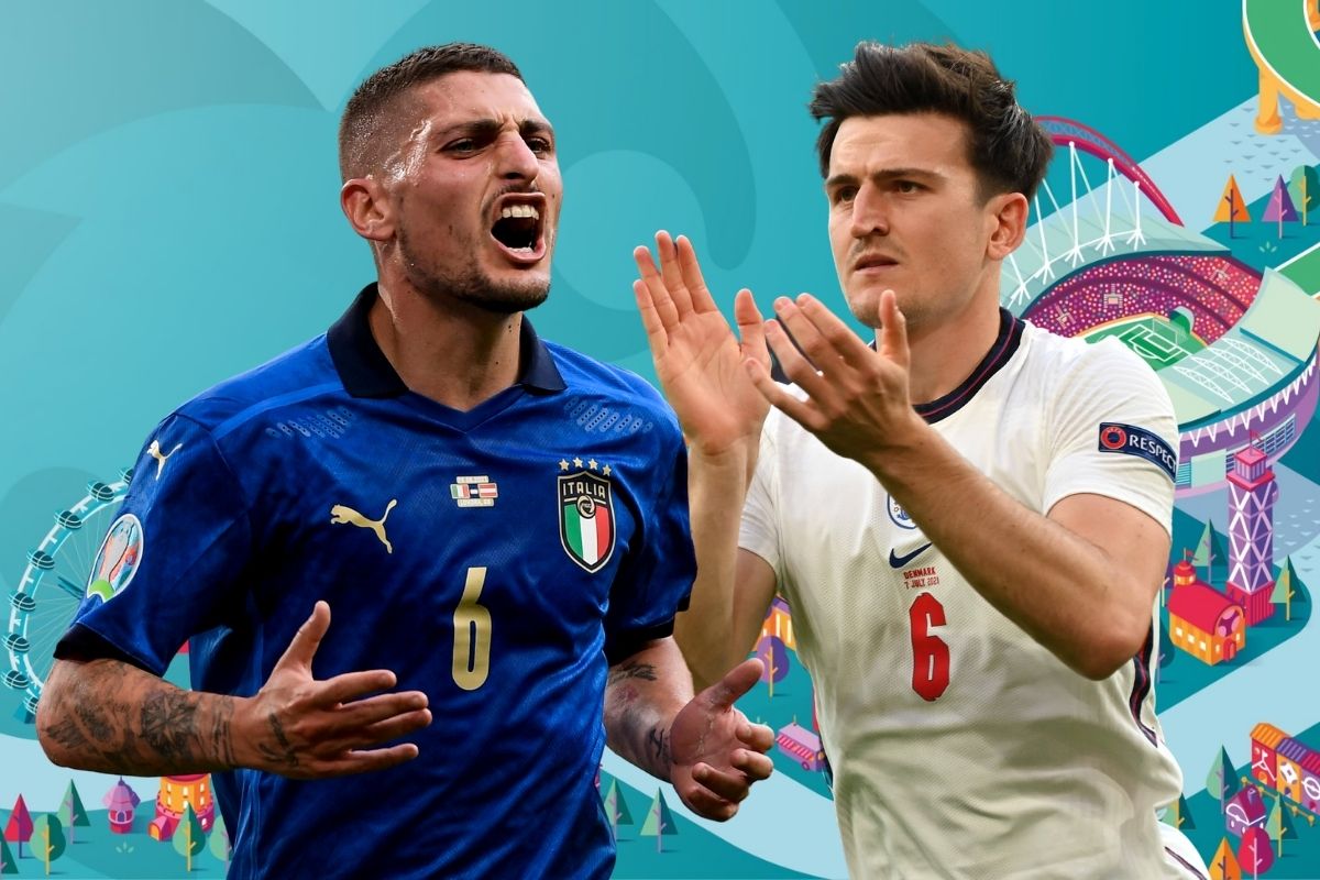 Ιταλία – Αγγλία: Ο Βεράτι βάζει την προσωπικότητα κι ο Μαγκουάιρ το κεφάλι, στην τελική μάχη του Euro 2020!