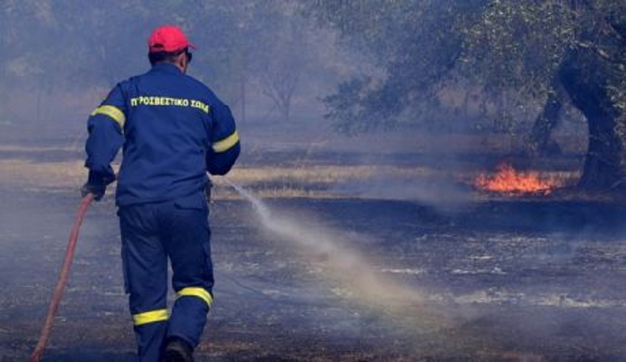 Μεγάλος ο κίνδυνος πυρκαγιάς σήμερα – Ποιες περιοχές είναι στην κατηγορία 4