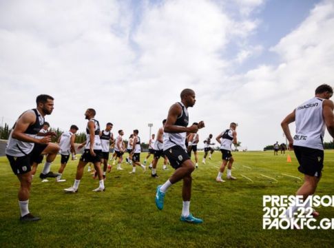 ΠΑΟΚ: Φυσική κατάσταση και… εμβόλια