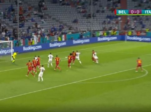 Βέλγιο – Ιταλία : Το ακυρωθέν γκολ του Μπονούτσι (vid)