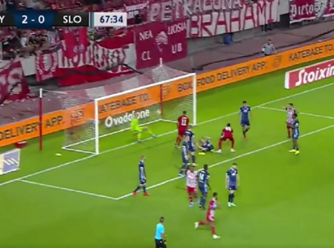 Αυτογκόλ του Μποζίκοφ και 3-0 ο Ολυμπιακός (vid)