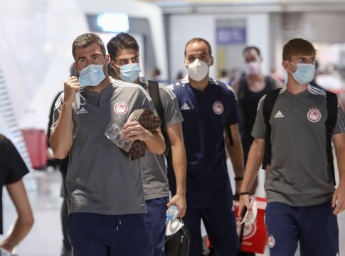 Η πτήση του Ολυμπιακού για τη Βουλγαρία (vid)