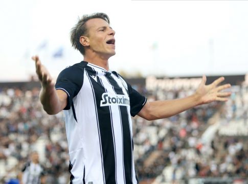 ΠΑΟΚ – Μποέμιαν – Το 1-0 από τον Σβαμπ