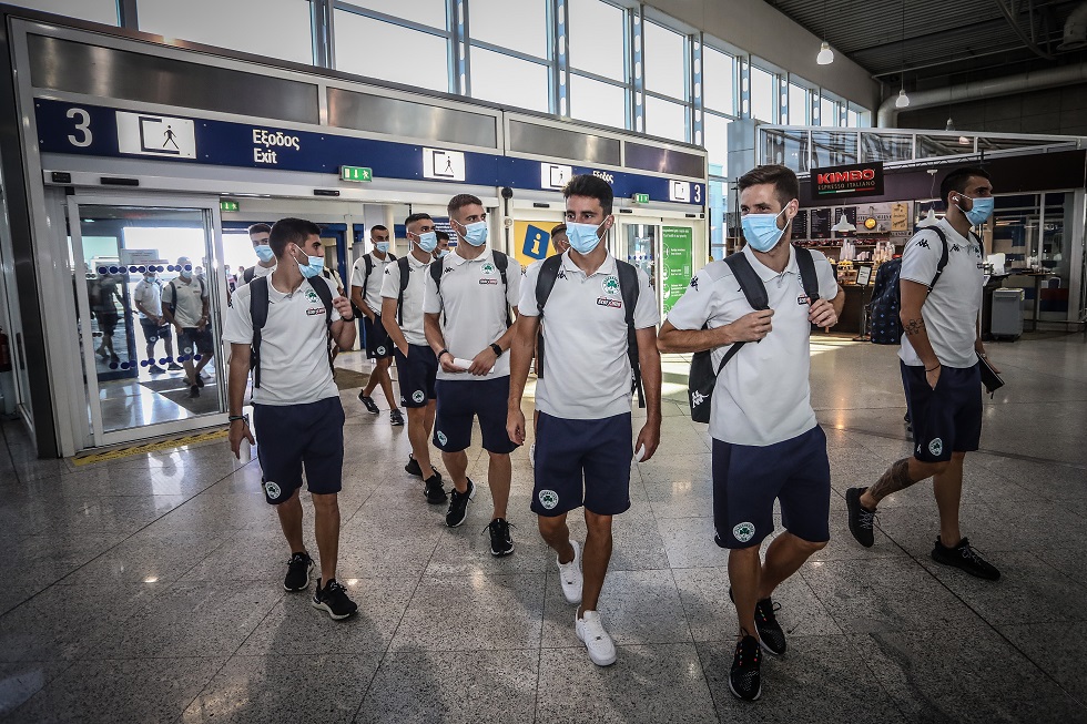 Έφτασε στην Τεργέστη ο Παναθηναϊκός