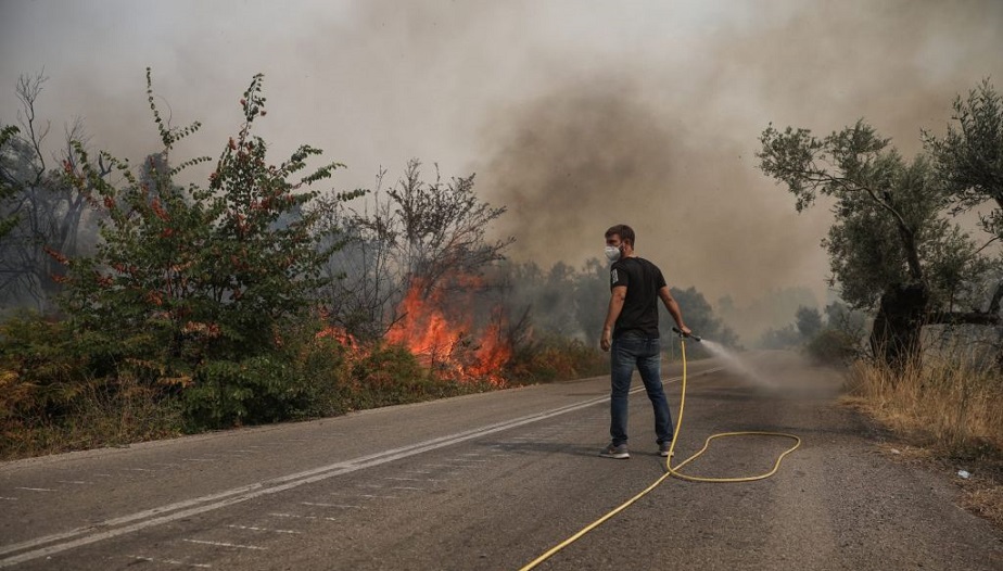 Φωτιά στην Αττική – Έκκληση για εναέρια μέσα από τον Δήμαρχο Διονύσου