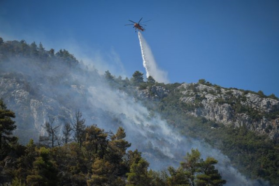 Χαρδαλιάς – Δύσκολες «μάχες» σε Εύβοια και Ηλεία – Βελτιωμένη η εικόνα στην Αττική