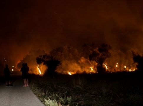 Μια ανάσα μακριά από τον αρχαιολογικό χώρο της Αρχαίας Ολυμπίας οι φλόγες – Ανοίγονται αντιπυρικές ζώνες