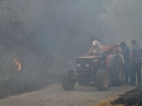 Φωτιά στην Αρκαδία – Προς το Νεοχώρι κινείται το μέτωπο