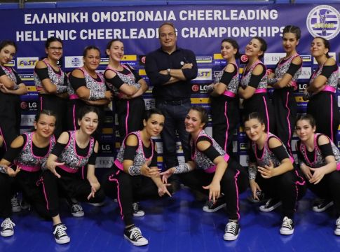 Πρόκριση των Αμαζόνων στο Ευρωπαϊκό και το Παγκόσμιο Πρωτάθλημα Cheerleading