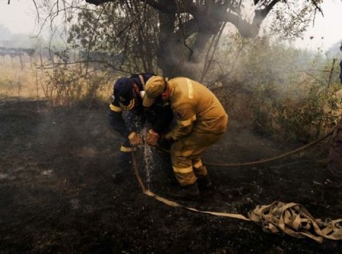 Ζάκυνθος – Σε ύφεση τα πύρινα μέτωπα