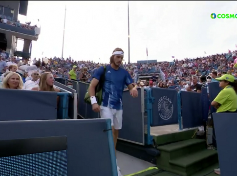 Αποδοκιμασίες για τον Τσιτσιπά στο Σινσινάτι, έξαλλος και ο Ζβέρεφ (vid)