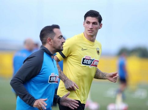 ΑΕΚ – Η πρώτη προπόνηση του Τσούμπερ με τα κιτρινόμαυρα (pics, vid)