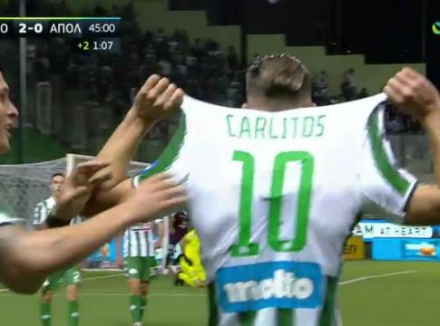 Το 2-0 του Παναθηναϊκού με τον Καρλίτος (vid)