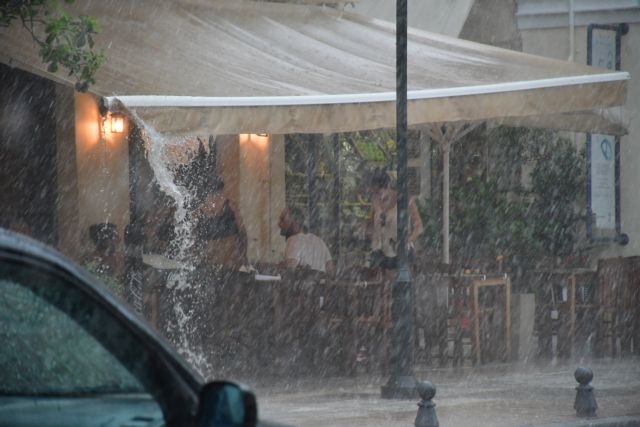 Αγριεύει ο καιρός – Καταιγίδες και χαλάζι από το μεσημέρι – Δείτε σε ποιες περιοχές