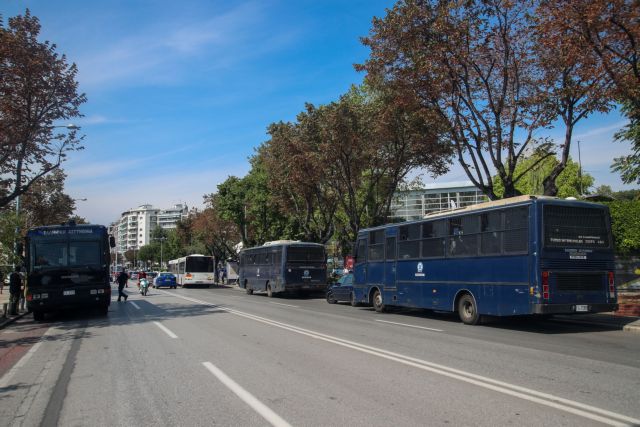 «Αστακός» το κέντρο της Θεσσαλονίκης – Ξεκινούν οι πορείες σωματείων και συνδικάτων