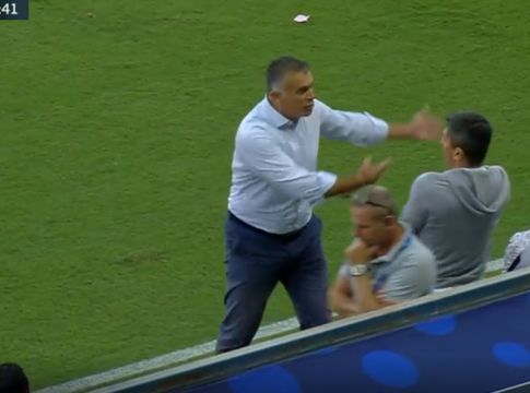 Χαμός με Αναστασίου – Λουτσέσκου και… θερμό τετ α τετ εντός γηπέδου (vid)