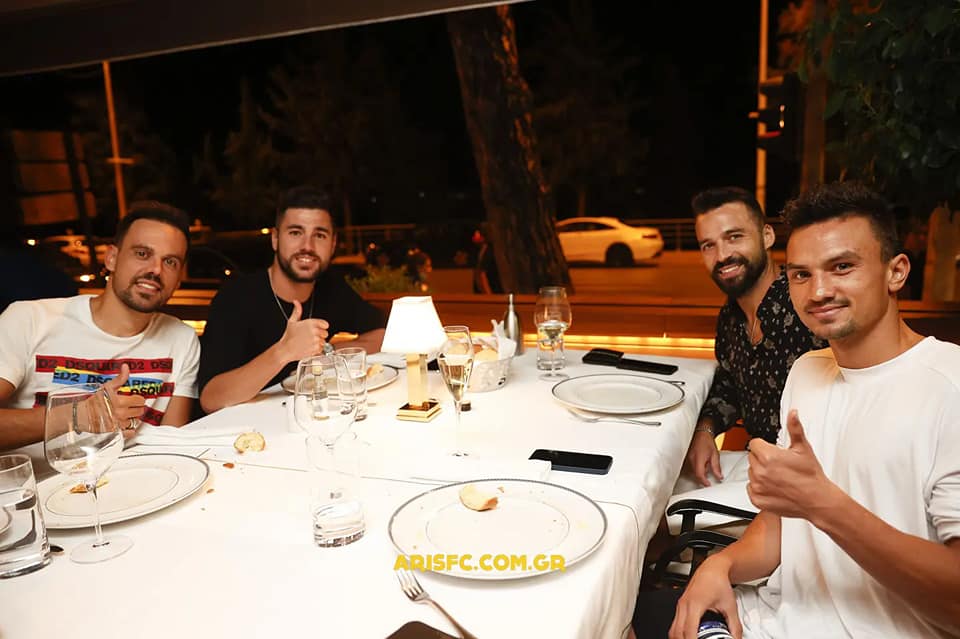 Άρης – Δείπνο ενότητας ενόψει της πρεμιέρας (pics)