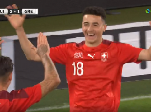 Ασίστ του Τσούμπερ και 2-1 η Ελβετία με τον Βάργκας (vid)