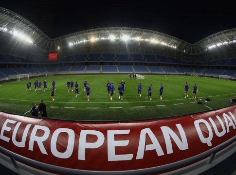 Κεκλεισμένων των θυρών το παιχνίδι της Εθνικής με την Γεωργία (pic)