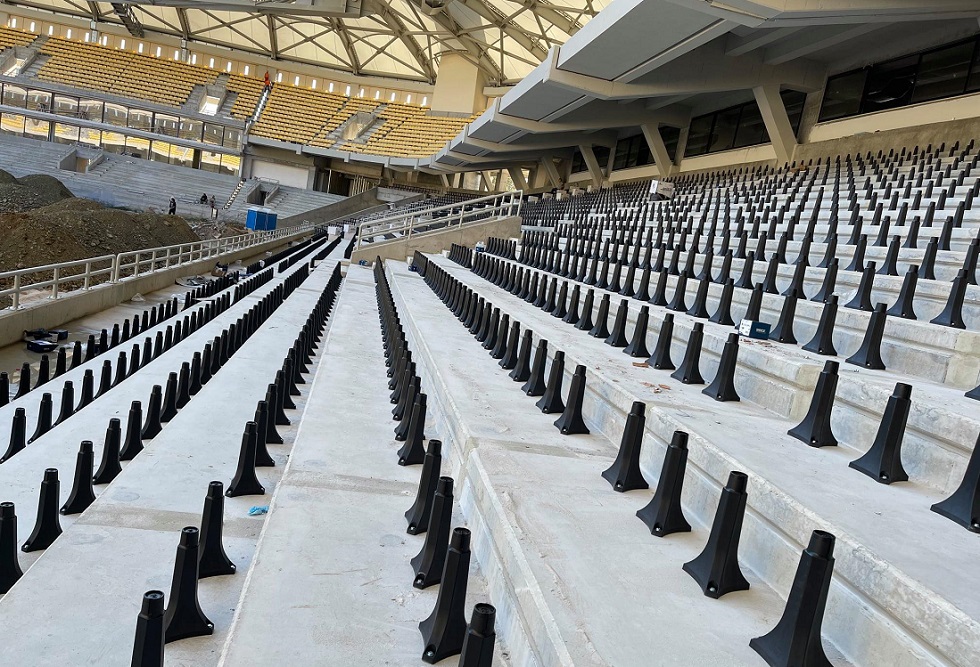 ΠΑΕ ΑΕΚ – «Ολα έτοιμα να ξεκινήσει η τοποθέτηση καθισμάτων και στο κάτω διάζωμα» (pics)