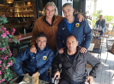 Συνάντηση με… άρωμα 90s στην ΑΕΚ (pic)